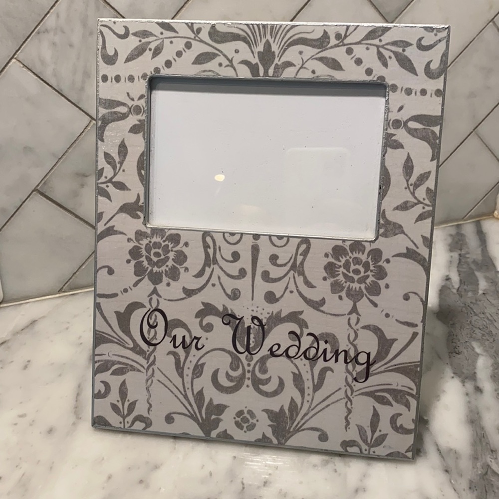 Marye Kelley Decoupage Wedding Frame